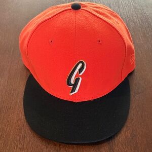 San Francisco Giants New Era 73/4 Orange and Black Cap with Logo